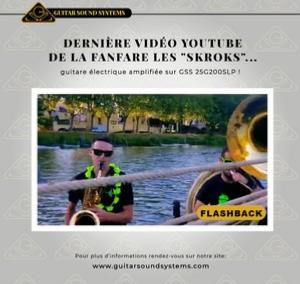 FLASHBACK:  Latest youtube video from the brass band « skroks »…