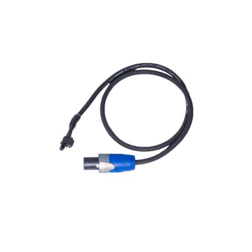 Speakon cable for complementary cabinet connection to mini amplifiers' CH1